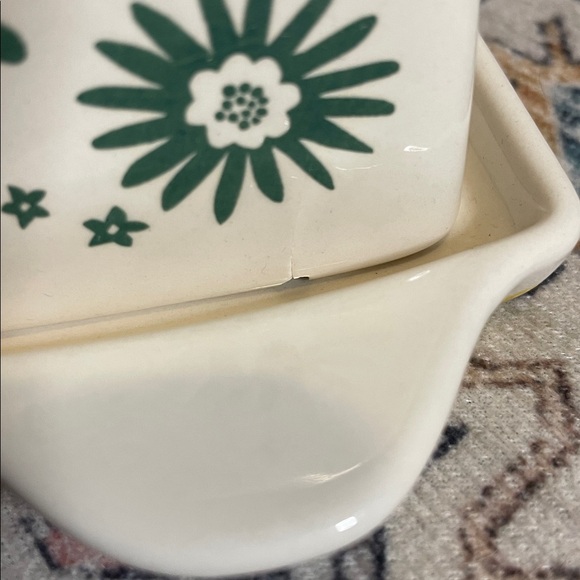 Emma’s Present by CW Hand-Painted Ceramic Butter Dish with Lid - Picture 6 of 6